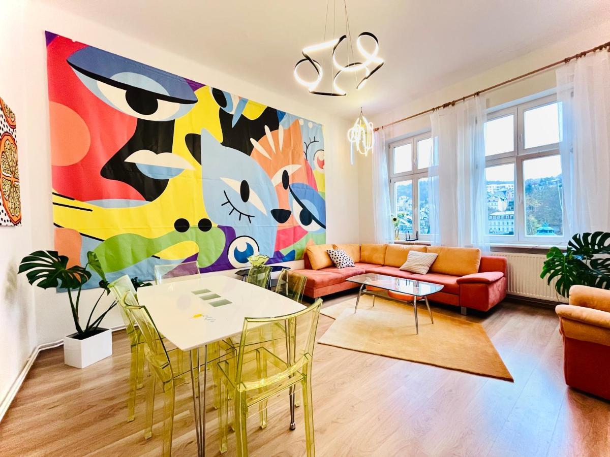 Sunny City - Apartment In Spa Zone With Private Garage Karlsbad Exterior foto